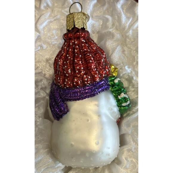 Child's First Christmas Ornament Collection Set of 6 New Blown Glass in Box OWC - Picture 14 of 16